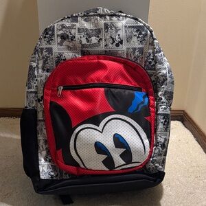 Disney Parks Mickey Mouse Comic Padded Backpack